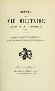 Scènes de la vie militaire by Honoré de Balzac