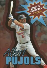 Cover of: Albert Pujols by Geoffrey M. Horn