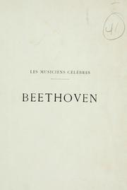 Cover of: Beethoven: biographie critique
