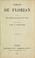 Cover of: Fables de Florian