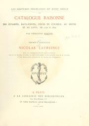 Cover of: Les gravures françaises du 18e siècle: ou, Catalogue raisonné des estampes, eauxfortes, pièces en couleur, au bistre et au lavis, de 1700 à 1800.