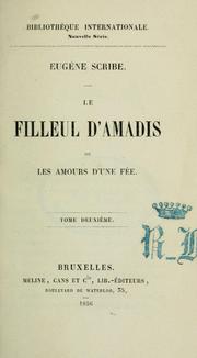 Cover of: filleul d'Amadis: ou les amours d'une fée.