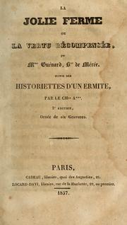 Cover of: La jolie ferme, ou La vertu rompensée by Guénard Madame