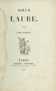 Cover of: Soeur Laure. by 