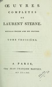 Cover of: Oeuvres complètes.