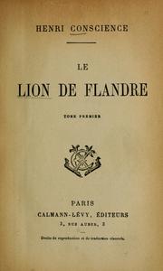Cover of: lion de Flandre