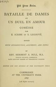 Cover of: Bataille de dames: ou, Un duel en amour, comédie