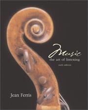 Cover of: Music: The Art of Listening