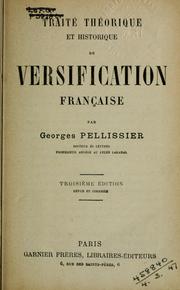 Cover of: Traité théorique et historique de versification française.