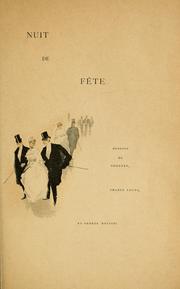 Cover of: Nuit de fête. by Félicien Champsaur