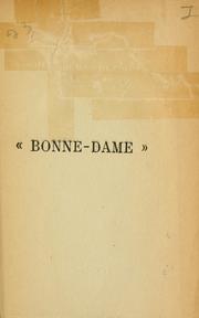 Cover of: "Bonne-Dame"