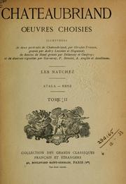 Cover of: Oeuvres choisies by François-René de Chateaubriand