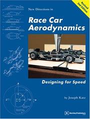 Race car aerodynamics by Katz, Joseph
