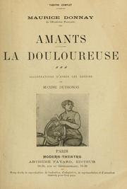 Cover of: Amants ; La douloureuse