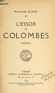 Cover of: L' essor des colombes: roman.