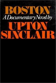 Boston by Upton Sinclair