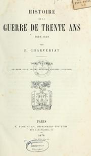 Cover of: Histoire de la guerre de trente ans, 1618-1648.