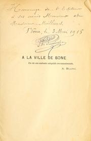 Cover of: Tableautins sur l'Extrême-Orient algérien.