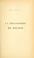 Cover of: La Philosophie de Tolstoï