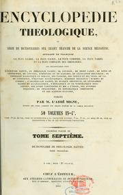 Cover of: Dictionnaire universel de philologie sacrée by Charles Huré