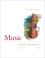Cover of: Music in Theory and Practice, Volume One,  w. Anthology CD