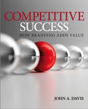 Cover of: Competitive success by John Davis