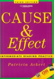 Cover of: Cause & effect by Patricia Ackert