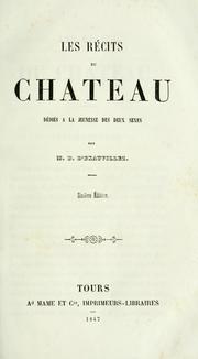 Cover of: Les récits du château by B. d' Exauvillez