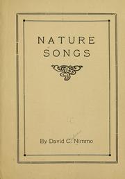 Cover of: Nature songs