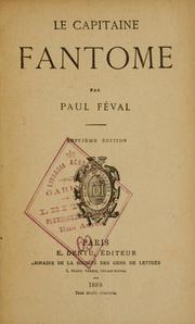 Cover of: capitaine fantôme