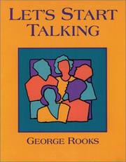 Cover of: Let's start talking: conversation for high beginning and low intermediate students of English