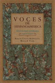 Cover of: Voces de Hispanoamérica by Raquel Chang-Rodriguez, Malva E. Filer