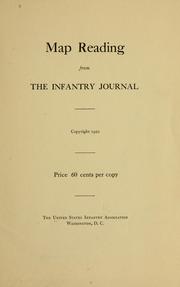 Cover of: Map reading from the Infantry Journal.