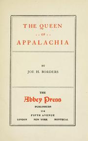 Cover of: The queen of Appalachia