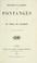 Cover of: Monsieur le Marquis de Pontanges