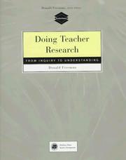 Cover of: Doing Teacher Research: From Inquiry to Understanding