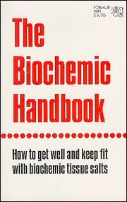 Cover of: biochemic handbook