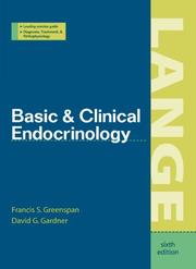 Cover of: Basic & Clinical Endocrinology (Lange Medical Books) by 