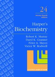 Cover of: Harper's Biochemistry