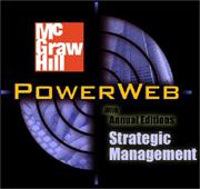 Cover of: Strategic Management by Arthur A. Jr. Thompson, A. J. Strickland III
