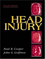 Head injury by Paul R. Cooper, John Golfinos