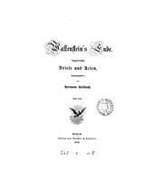Cover of: Wallenstein’s Ende. Ungedruckte Briefe und Acten by Hermann Hallwich