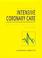 Cover of: Meltzer's intensive coronary care