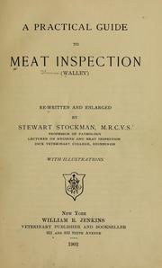 A practical guide to meat inspection (Walley)