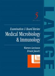 Cover of: Medical Microbiology & Immunology: Examination & Board Review