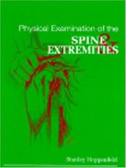 Cover of: Physical examination of the spine and extremities by Stanley Hoppenfeld