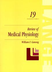 Review of Medical Physiology by William F. Ganong