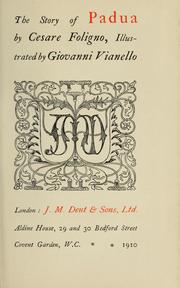 Cover of: The story of Padua