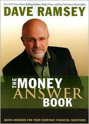 Cover of: The Money Answer Book by Dave Ramsey