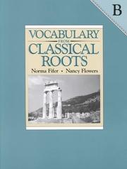 Cover of: Vocabulary from Classical Roots B